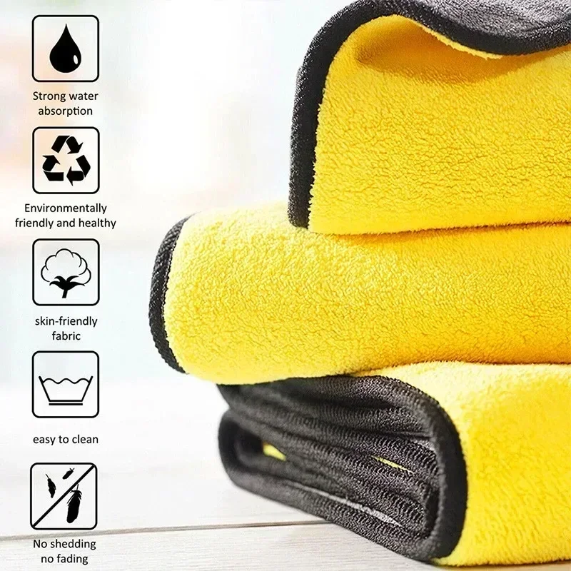 Microfiber Car Wash Cleaning C - огляд і ціна Microfiber Car Drying Towel Super Absorbent