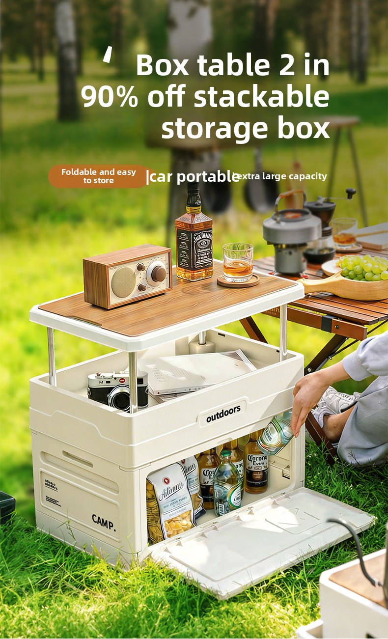 Camping Folding Storage Box Wo - огляд і ціна Car Trunk Organizer Foldable Storage Box