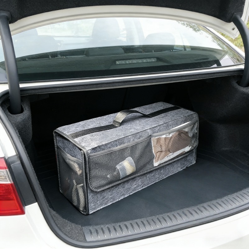 Felt Car Trunk Organizer with  - огляд і ціна Car Trunk Organizer Foldable Storage Box