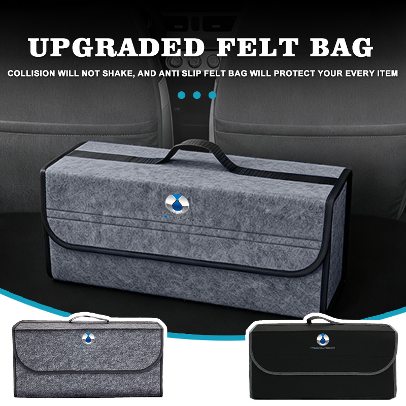 For Denza Foldable Felt Car Tr - огляд і ціна Car Trunk Organizer Foldable Storage Box
