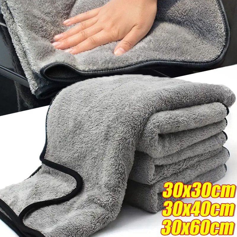 Car Microfiber Towel Cleaning  - огляд і ціна Microfiber Car Drying Towel Super Absorbent